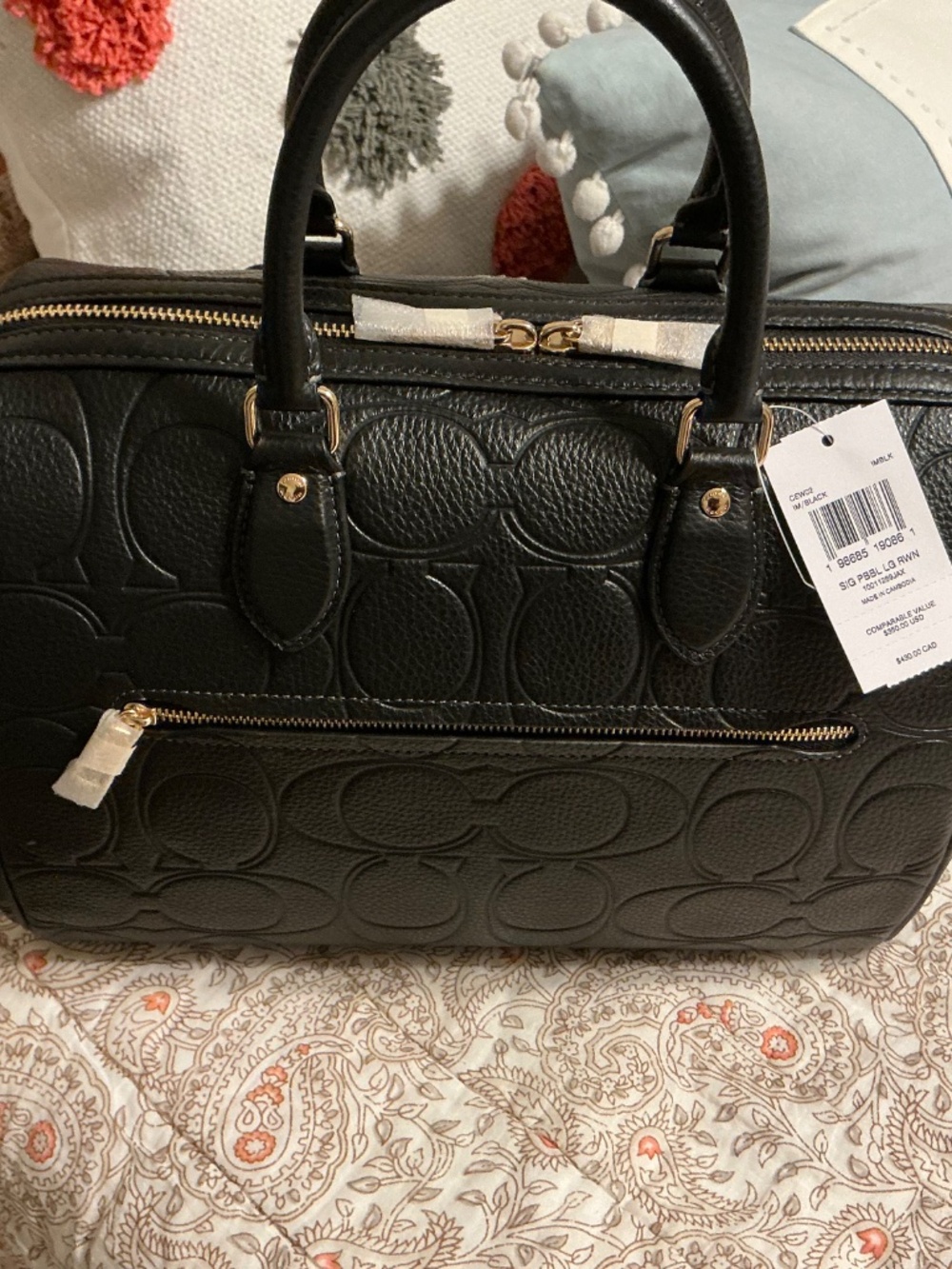Coach Embossed Large Rowan - Picture 2 of 10